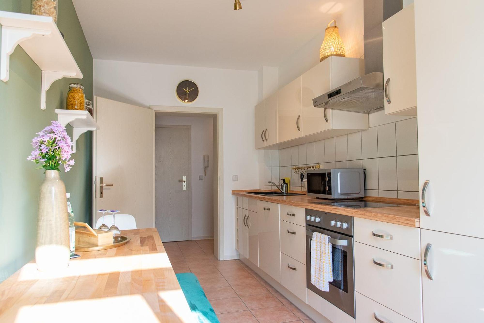 Stilvolles Apartment - Balkon, Netflix, Nespresso, Zentral, Messe Кемниц Екстериор снимка