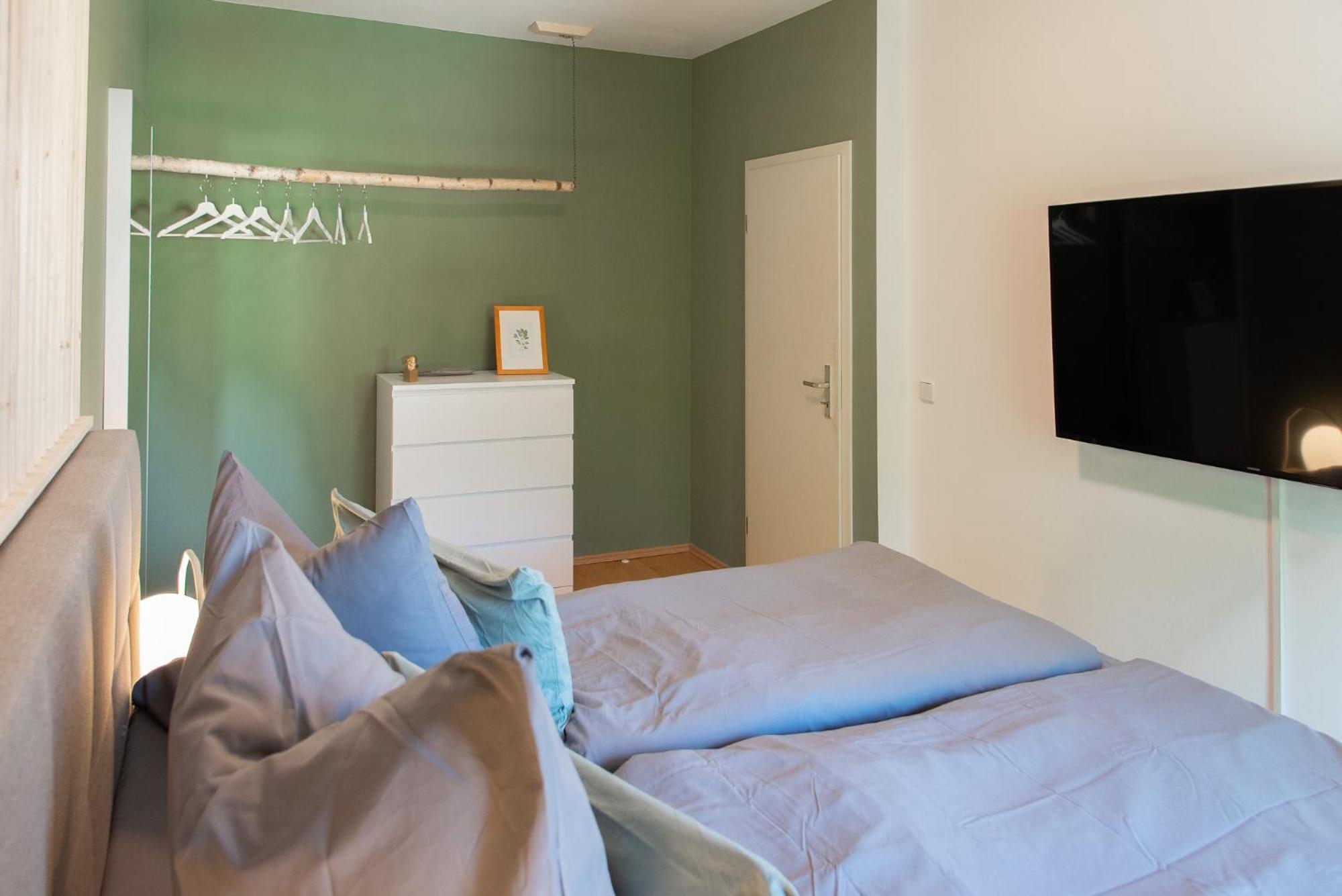 Stilvolles Apartment - Balkon, Netflix, Nespresso, Zentral, Messe Кемниц Екстериор снимка